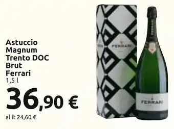 Carrefour Astuccio Magnum Trento DOC Brut Ferrari 1,5l offerta