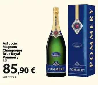 Carrefour Astuccio Magnum Champagne Brut Royal Pommery 1,5l offerta
