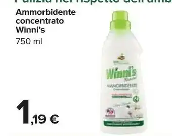 Carrefour Winni's Ammorbidente Concentrato offerta
