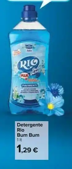 Carrefour Rio Bum Bum Detergente offerta
