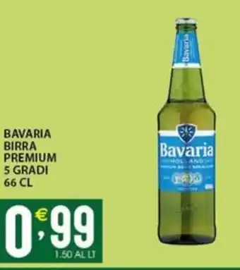 Sisa BAVARIA BIRRA PREMIUM 5 GRADI 66 CL offerta