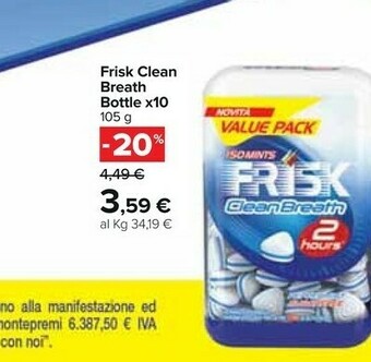Frisk Clean Breath 105 G(ml)