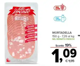 Todis MORTADELLA 150 g offerta
