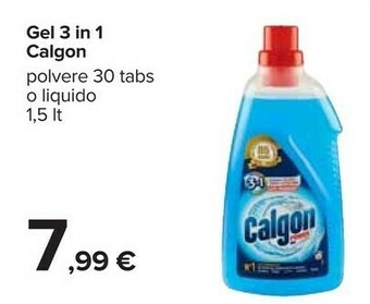 Carrefour Calgon Gel 3 In 1 offerta
