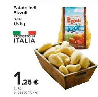 Carrefour Pizzoli Pizzoli - Patate Iodì 1500 g(ml) offerta