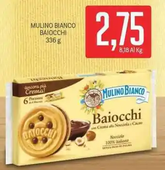 Supermercati Piccolo MULINO BIANCO BAIOCCHI 336 g offerta