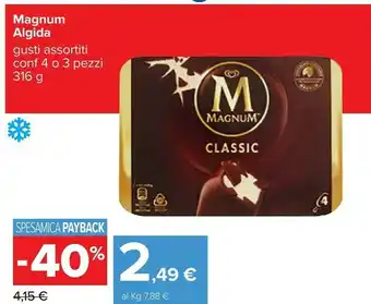 Carrefour Algida Magnum offerta