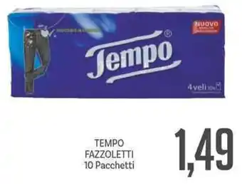 Supermercati Piccolo TEMPO FAZZOLETTI 10 Pacchetti offerta