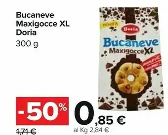 Carrefour Bucaneve - Maxigocce XL 300 g(ml) offerta