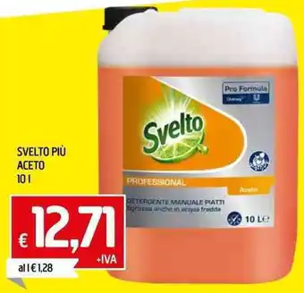 Galassia SVELTO PIÙ ACETO 10 l offerta