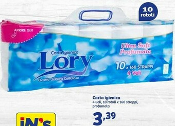 In'S Mercato Carta Igienica offerta