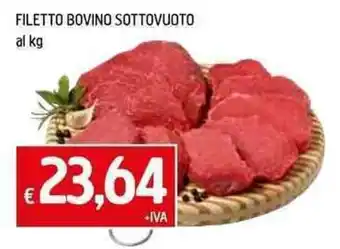Galassia FILETTO BOVINO SOTTOVUOTO al kg offerta