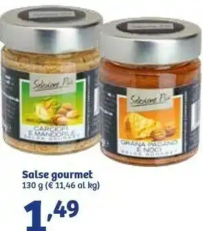 In'S Mercato Selezione più Grana Padano E Noci Salsa Gourmet 130 G(ml) offerta