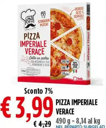 Todis PIZZA IMPERIALE VERACE 490 g offerta