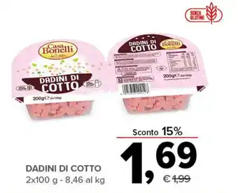 Todis DADINI DI COTTO 2x100 g offerta