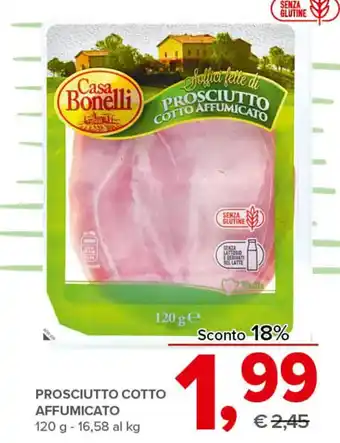 Todis PROSCIUTTO COTTO AFFUMICATO 120 g offerta