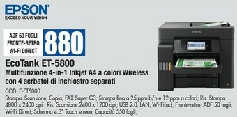 Wellcome Epson Stampante offerta