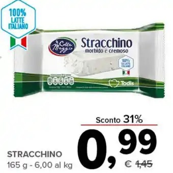 Todis STRACCHINO 165 g offerta