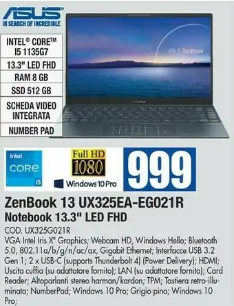 Wellcome Asus acer aspire offerta