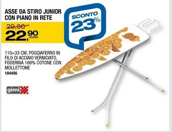 Bricofer Gimi Asse da stiro offerta