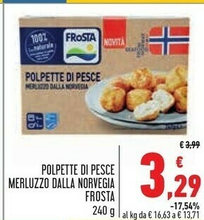 Conad Superstore Frosta Filetti di merluzzo offerta