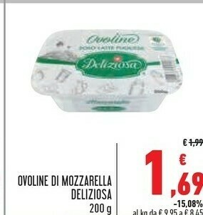 Conad Superstore Deliziosa Mozzarella offerta