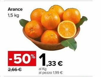 Carrefour Market Arance offerta