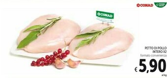 Conad Petto di pollo offerta