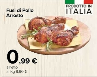 Carrefour Market Fusi Di Pollo Arrosto offerta