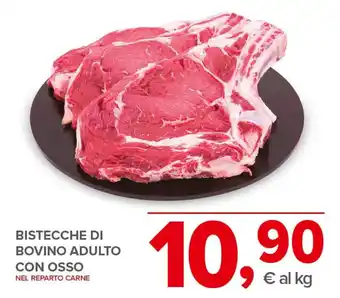 Todis BISTECCHE DI BOVINO ADULTO CON OSSO offerta