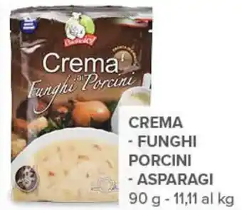 Todis Crema Funghi Porcini - ASPARAGI 90 g offerta