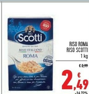 Conad Scotti Riso offerta