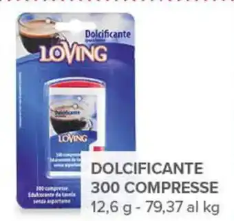Todis DOLCIFICANTE 300 COMPRESSE 12,6 g offerta