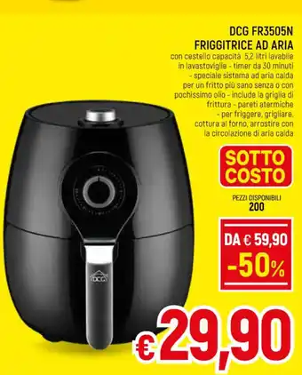 A&O DCG FR3505N FRIGGITRICE AD ARIA offerta