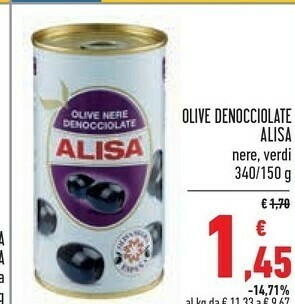 Conad Alisa Olive offerta