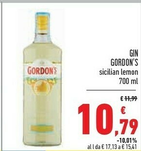 Conad Gordon's Gin offerta