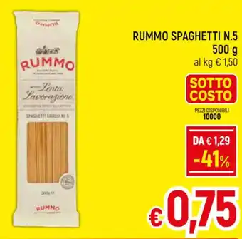 RUMMO SPAGHETTI N.5 500 g