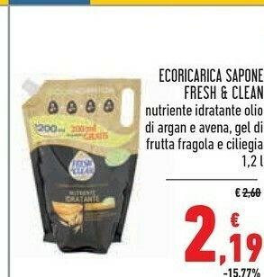 Conad Fresh & Clean Sapone liquido offerta