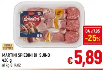 A&O MARTINI SPIEDINI DI SUINO 420 g offerta