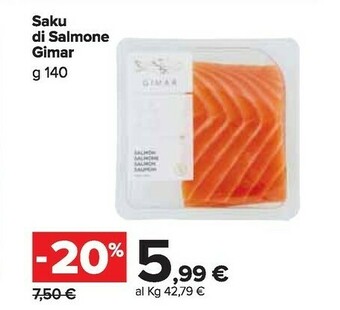 Gimar Saku Di Salmone