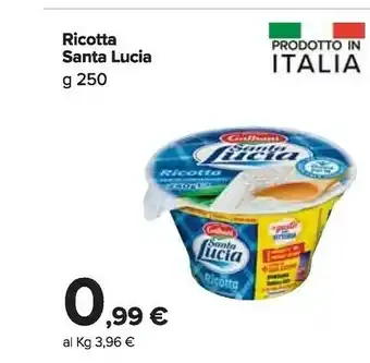 Carrefour Market Galbani Santa Lucia Ricotta 250 G(ml) offerta