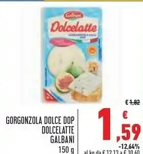 Conad Galbani Gorgonzola offerta