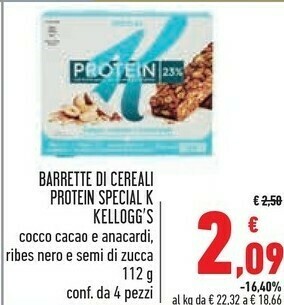 Conad Kelloggs Cereali offerta