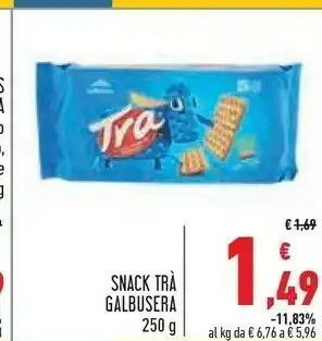 Conad Galbusera Snack offerta