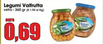 Carrefour Market Valfrutta Ceci 360 G(ml) offerta