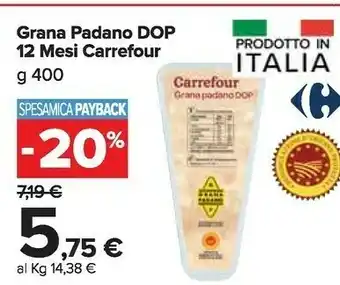 Carrefour Market Carrefour - Grana Padano DOP I Freschi offerta