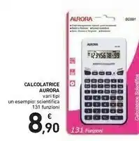 Conad Aurora Calculatrice offerta