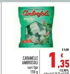 Conad Ambrosoli Caramelle offerta
