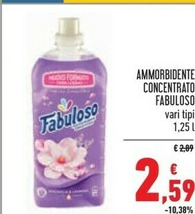 Conad Fabuloso Ammorbidente offerta