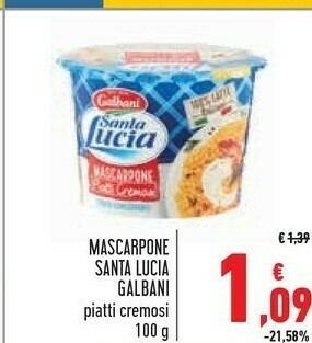 Conad Galbani Mascarpone offerta